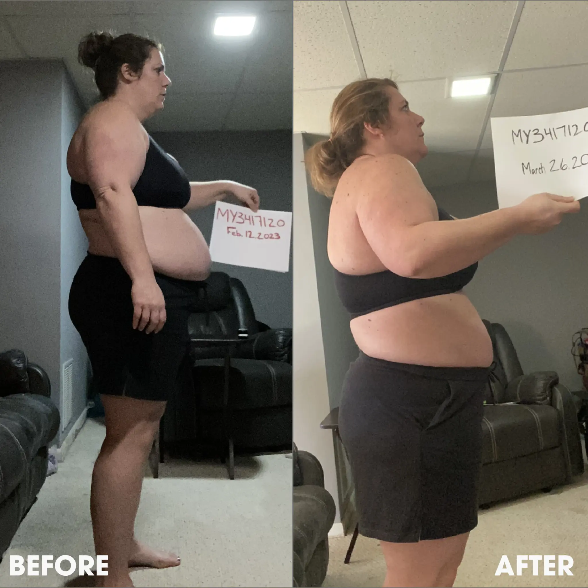 Real customer result