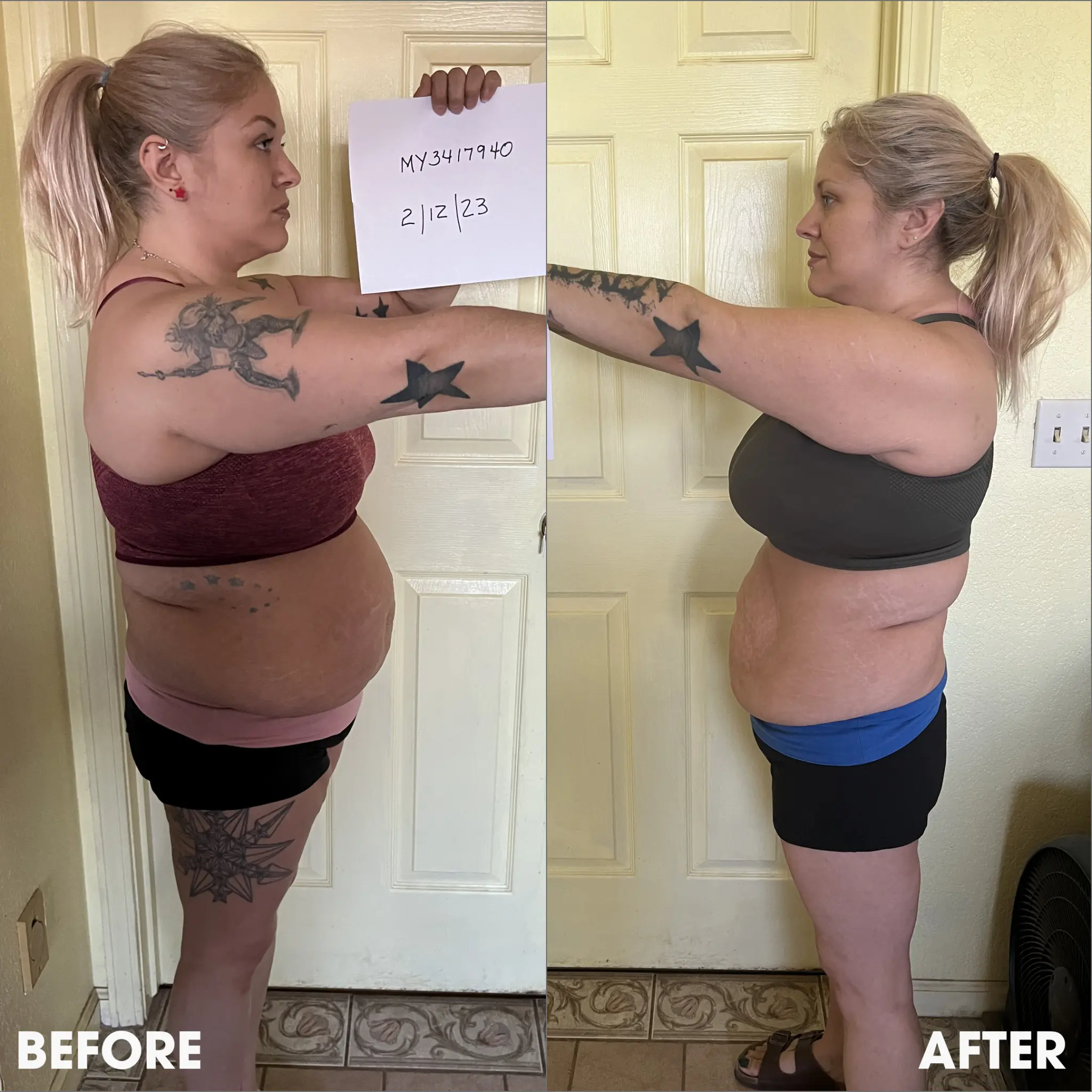 Real customer result