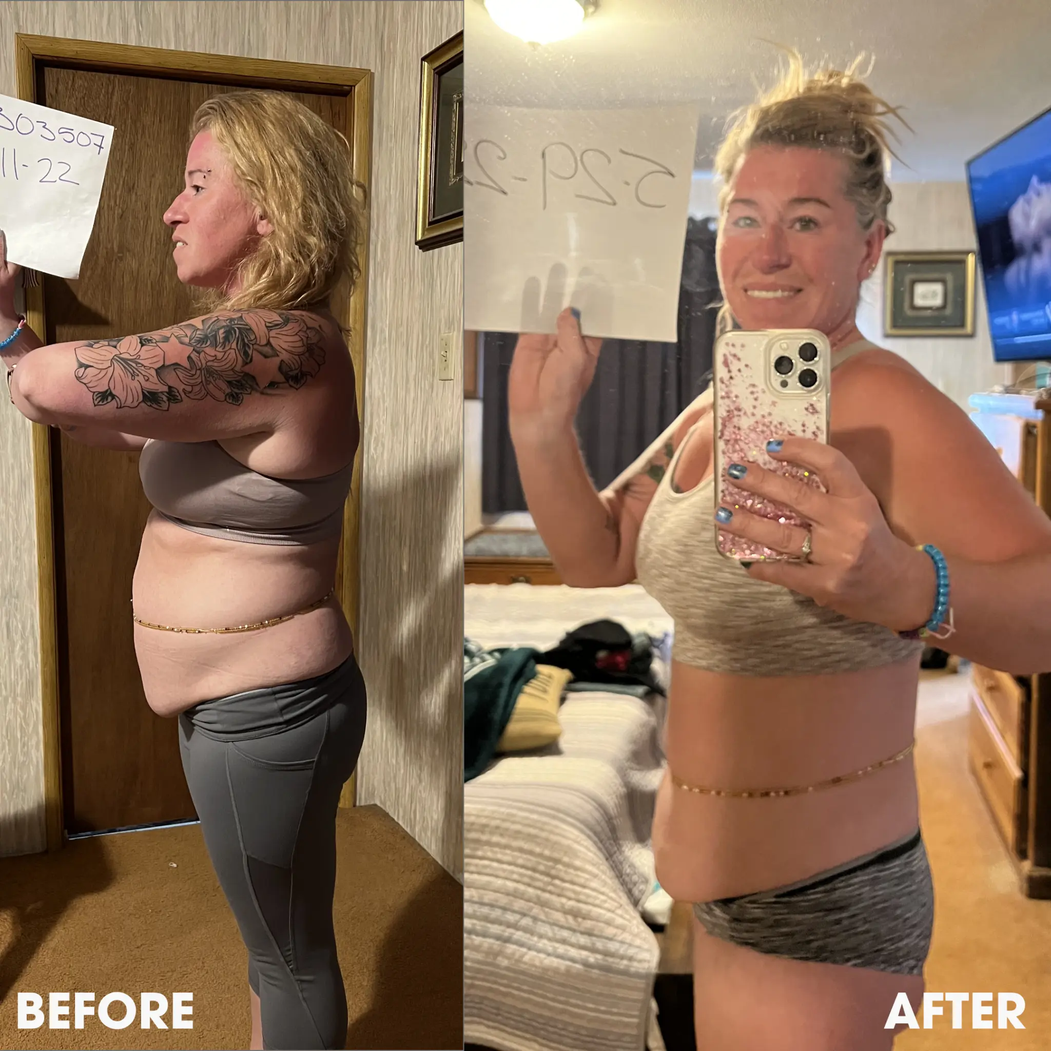 Real customer result