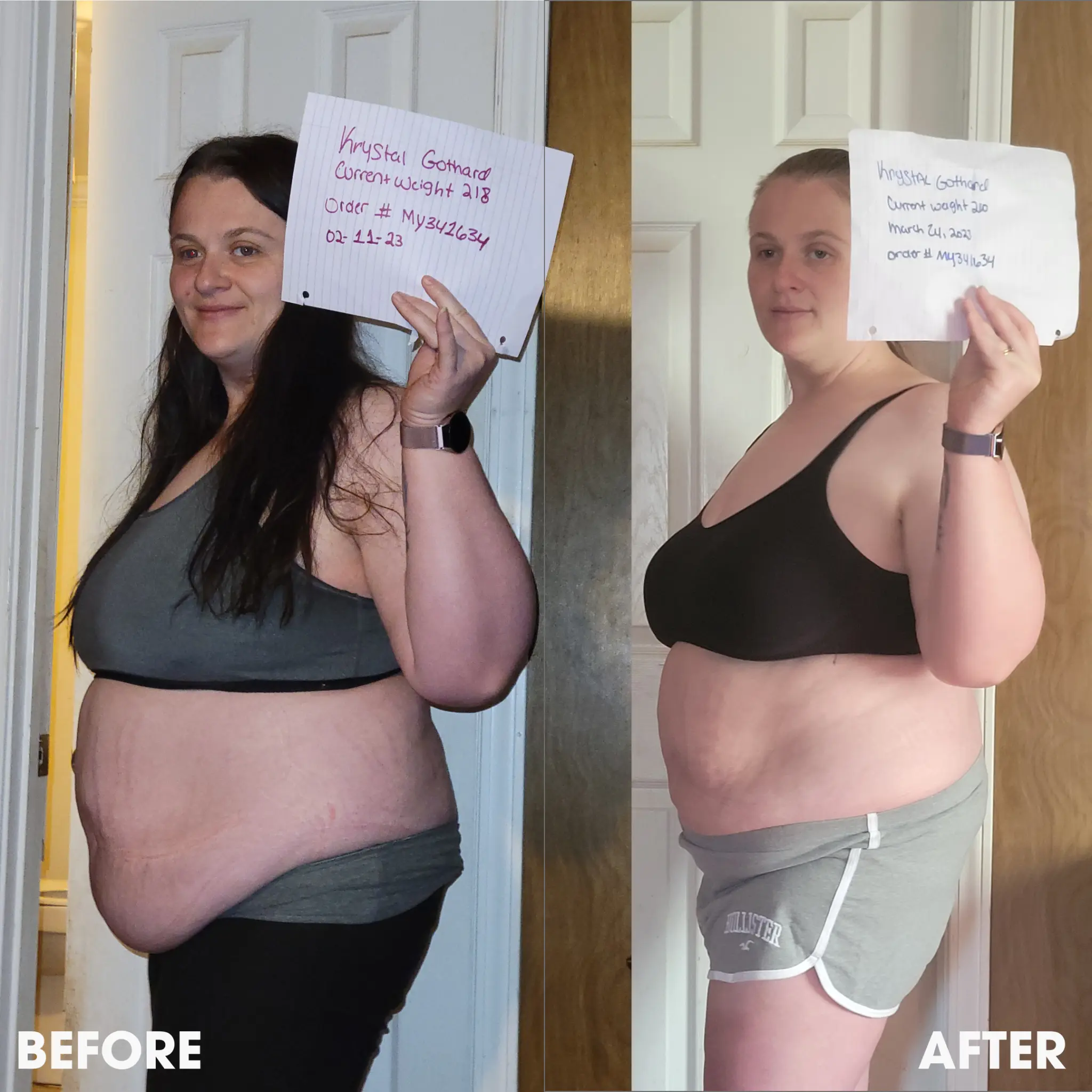 Real customer result